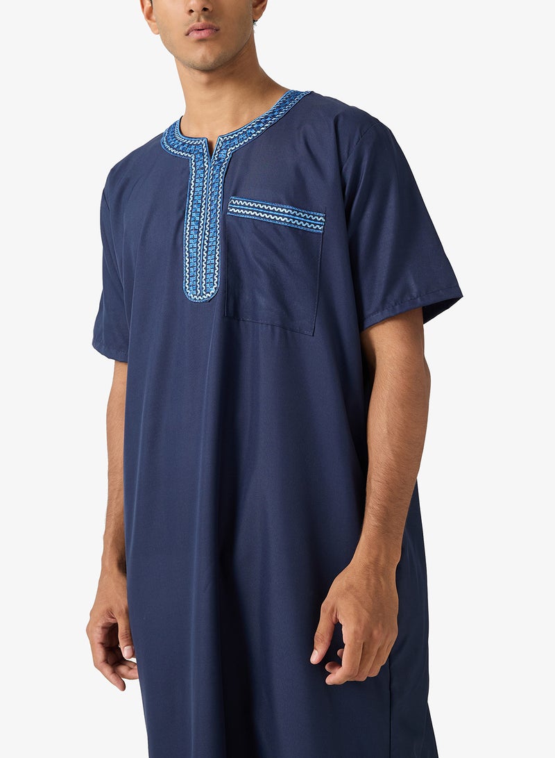 روبرت وود ثوب كلاسيكي بياقة مستديرة - Image 3